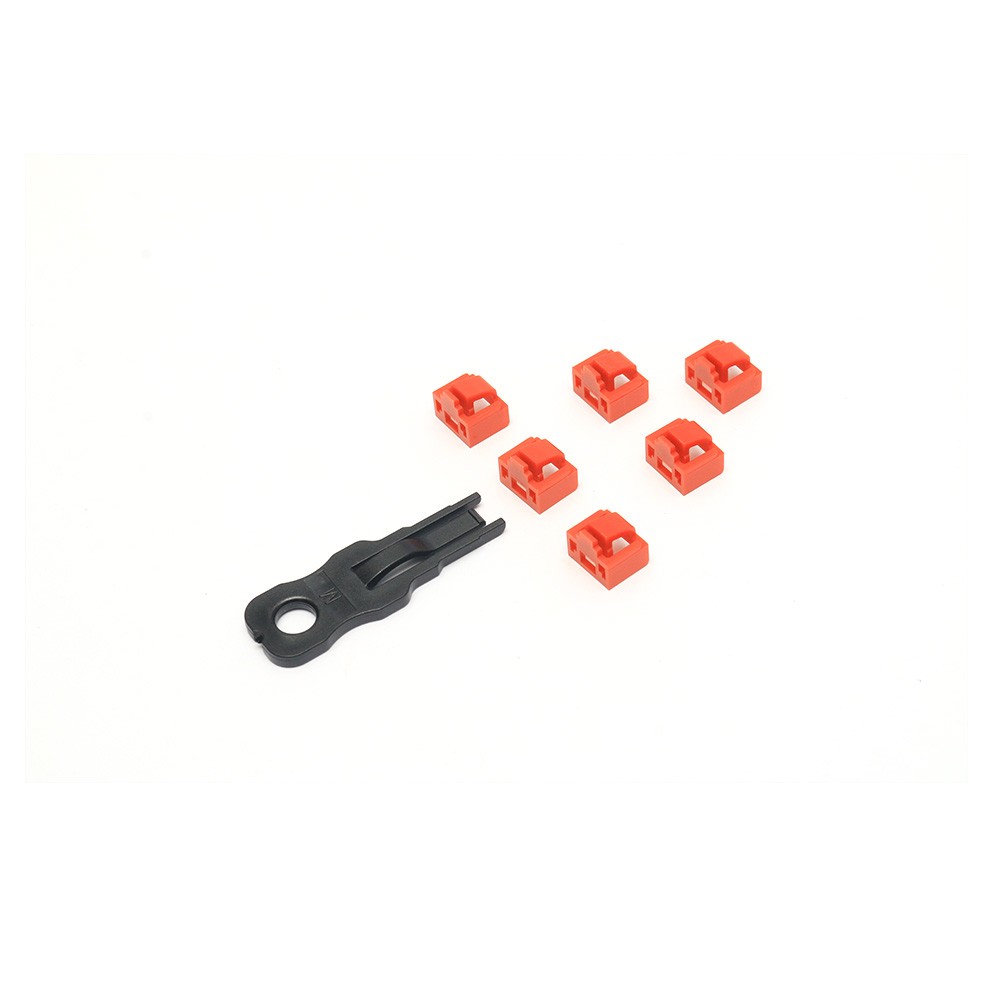 RJ45网口锁（红色）
