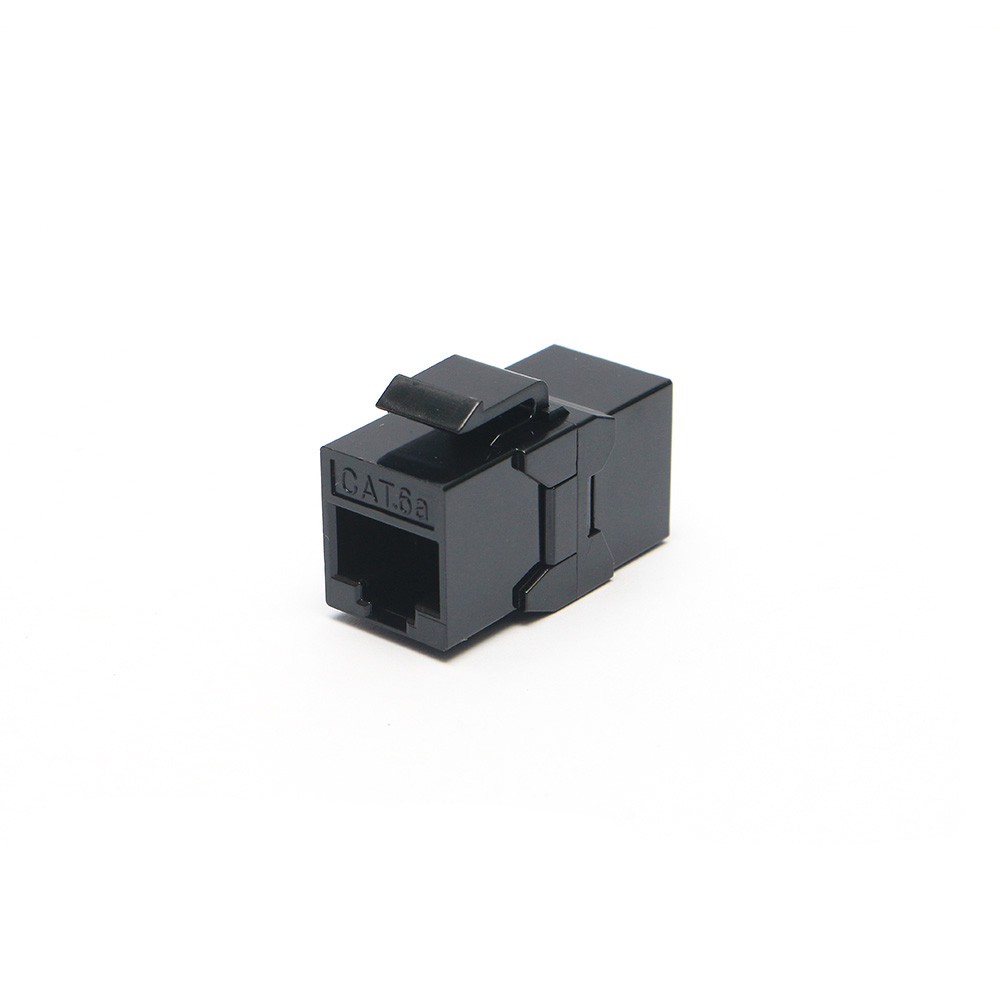 CAT6A非屏蔽直通模块