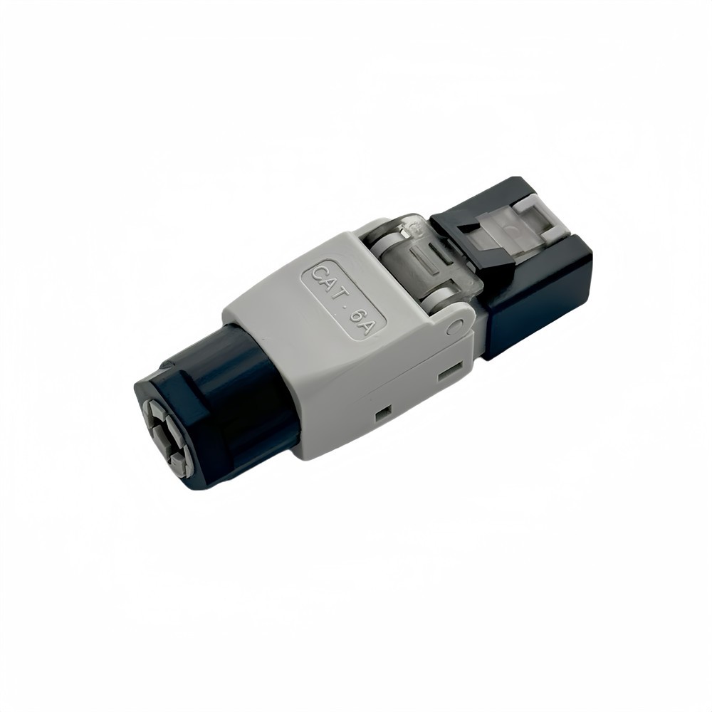 CAT6A非屏蔽屏蔽水晶头