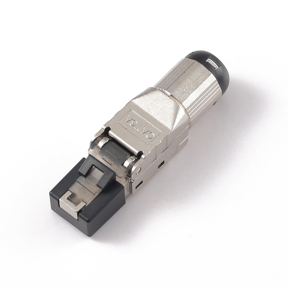 CAT6A屏蔽水晶 头